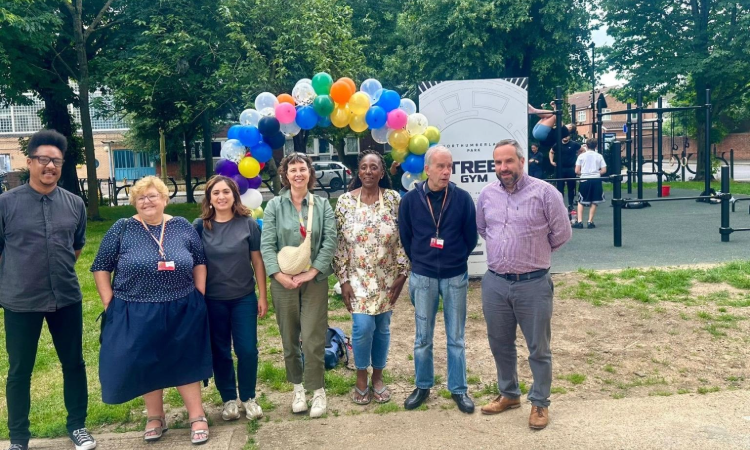 Northumberland Park’ta yeni sokak spor salonu açıldı