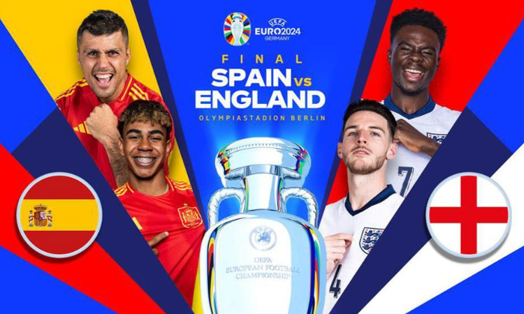 EURO 2024 final: İngiltere – İspanya, Pazar günü CET 21:00’de Berlin’de