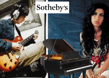 Amy’den, Oasis’e efsanevi eserler, 4 gün için  Sotheby’s Galeri’de sergilenecek