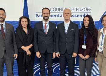 Meclis heyeti, Strasbourg’da, Taşınmaz Mal Komisyonu hakkında temaslarda bulundu