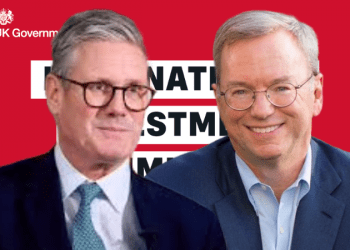 Eski Google patronu Eric Schmidt, Birleşik Krallık yatırım zirvesinde Starmer’a katılacak