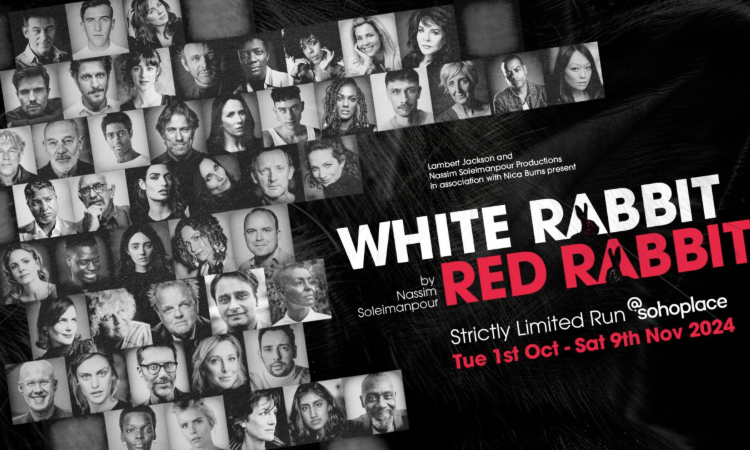 Uluslararası alanda takdir edilen eser; White Rabbit Red Rabbit, Soho Place’te