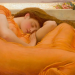 Lord Leighton’ın Victoria dönemi şaheseri ‘Flaming June’, Londra’da