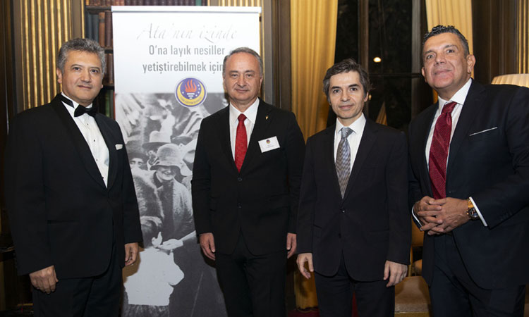 Mustafa Kemal Şahin, Selçuk Pehlivanoğlu, Büyükelçi Koray Ertaş ve Nural Ezel