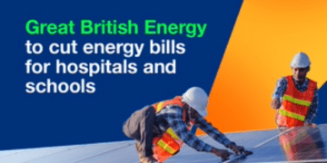 Great British Energy to cut bills for hospitals and schools