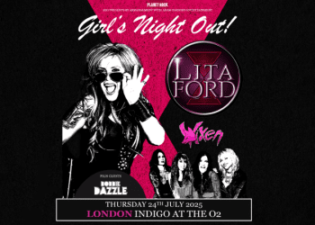 Hard rock dünyasının efsane ismi Lita Ford, temmuzda, O2’de sahne alacak