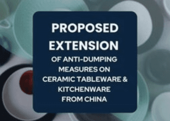 TRA proposes keeping measure on Chinese ceramic kitchenware