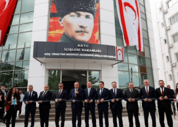 Göç Yönetimi Merkezi’nin açılışı, Cumhurbaşkanı Ersin Tatar’ın katılımıyla gerçekleştirildi