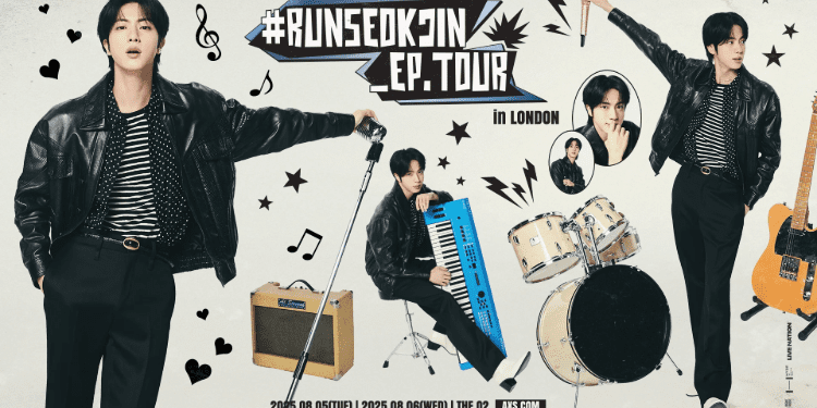 BTS üyesi ve solo sanatçı JIN, iki gece üst üste O2 Arena sahnesinde