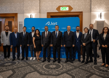 AJet ve Ada Kıbrıs işbirliğiyle düzenlenen “Londra-Ercan Özel Uçuş Fiyat Lansmanı” Londra’da yapıldı