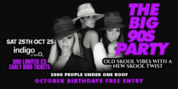 Londra’da 90’lara geri dönüş: The Big 90s Party ile nostalji dolu bir gece