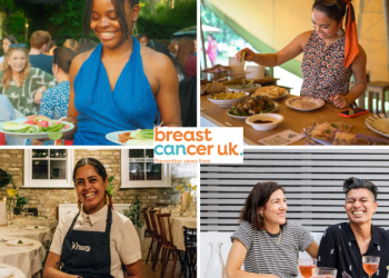 Breast Cancer UK, özel bir akşam yemeği serisi düzenliyor; “Boobs before booze”