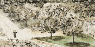 II. Dünya Savaşı’nın en genç savaş sanatçısı Albert Richards’ın anısına sergi