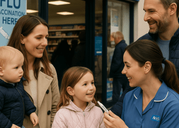 İngiltere’de, 2 ve 3 yaşındaki çocuklar eczanelerde grip aşısı olabilecek