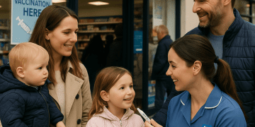 İngiltere’de, 2 ve 3 yaşındaki çocuklar eczanelerde grip aşısı olabilecek