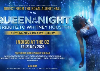 Whitney Houston’a saygı duruşu: ‘Queen of the Night’ 21 Kasım’da