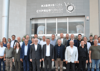 CTP Cumhurbaşkanı Adayı Tufan Erhürman, KTSO’yu ziyaret etti