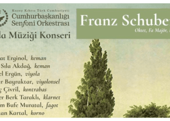 KKTC CSO, Schubert Oktet Konseri, 11 Ekim’de, ücretsiz
