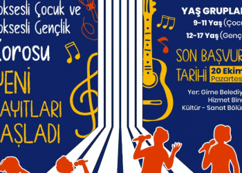 Çok Sesli Çocuk ve Gençlik Korosu için yeni kayıtlar başladı