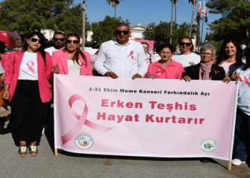 Meme Kanseri Farkındalık Yürüyüşü Gerçekleştirildi