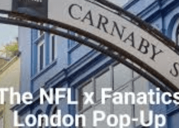NFL ve Fanatics, Londra’da pop-up mağaza açtı