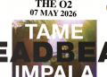 Psikedelik rock’ın öncü isimlerinden Tame Impala, 7 Mayıs’ta, O2’de
