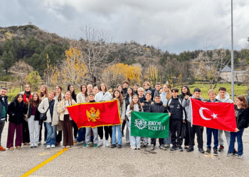 Ekol Koleji, Montenegro’da cesaret, kardeşlik ve kültürel birlik mesajı verdi