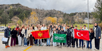 Ekol Koleji, Montenegro’da cesaret, kardeşlik ve kültürel birlik mesajı verdi