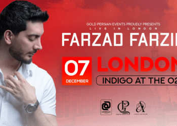 İran pop müziğinin ünlü sesi Farzad Farzin, 7 Aralık’ta, Q2 Indigo’da