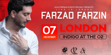 İran pop müziğinin ünlü sesi Farzad Farzin, 7 Aralık’ta, Q2 Indigo’da