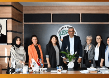 Mesarya Belediyesi’nden Kadın Üretimine Destek: Paşaköy Kadın Kursu’ndan Başkan Latif’e Ziyaret