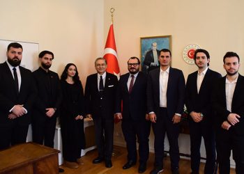 TUSU, T.C. Londra Başkonsolosu Hasan Ulusoy’u Ziyaret Etti