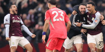 Aston villa 90+5’te vurdu, Arsenal’in serisi bitti