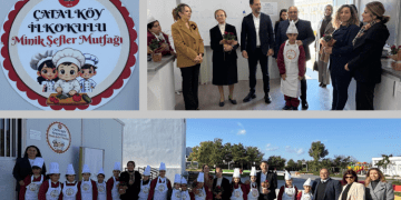 Çatalköy İlkokulu’nda “Minik Şefler Mutfağı” açıldı