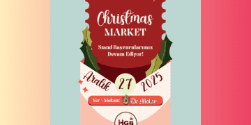‘MGB Christmas Market’ stant başvuruları devam ediyor