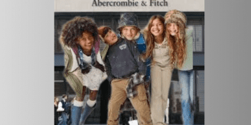 Abercrombie & Fitch, bebek ve küçük çocuk koleksiyonunu piyasaya sürdü