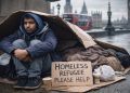 Londra’daki evsiz sığınmacı sayısında büyük artış