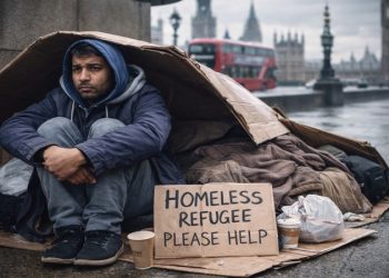 Londra’daki evsiz sığınmacı sayısında büyük artış