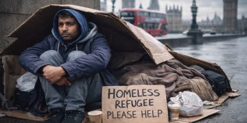 Londra’daki evsiz sığınmacı sayısında büyük artış