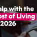 Help with the cost of living in 2026