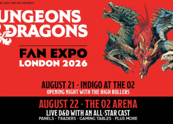The O2’de Büyük Buluşma; Dungeons & Dragons Fan Expo 2026; 21-22 Ağustos