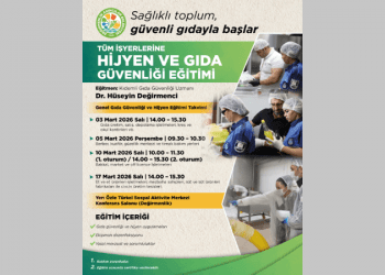 Bölge işletmelerine hijyen ve gıda güvenliği eğitimi verilecek