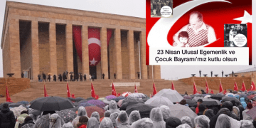 Atamızdan armağan; bugün 23 Nisan Ulusal Egemenlik ve Çocuk Bayramı