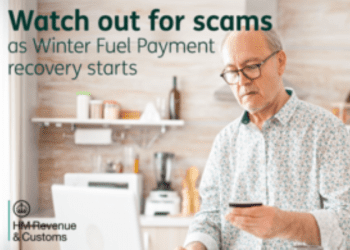 Pensioners urged to be alert to Winter Fuel Payment scams