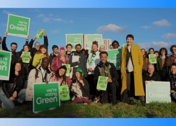 Haringey’de Yeşiller yükselişte: Caroline Lucas sahaya indi