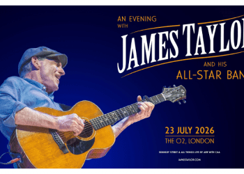 Dünya müzik tarihinin efsane ismi James Taylor, 23 Temmuz’da, O2’de