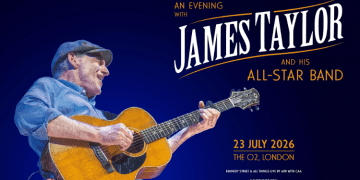 Dünya müzik tarihinin efsane ismi James Taylor, 23 Temmuz’da, O2’de
