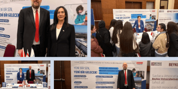 KSTÜ, Azerbaycan’da düzenlenen 4. Bakü Üniversite Tanıtım Fuarı’nda eğitim vizyonunu tanıttı