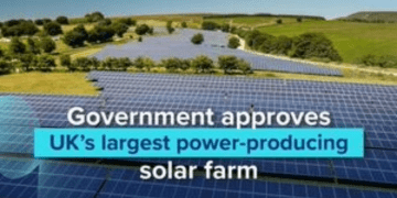 İngiltere’nin en büyük güneş enerjisi projesine onay: 180 bin haneye elektrik sağlayacak