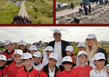 Yeniden Yeşil Kıbrıs: 14 bin 300 fidan toprakla buluştu